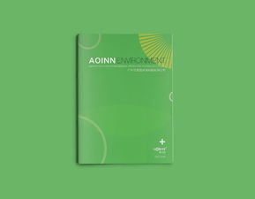 aoinn奥因环保科技宣传画册封面封底设计